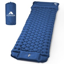 Voyager Sleeping Pad Ergonomic Design Ideal for Camping Single Size 195x65x9cm