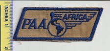 Parche de colección original de Pan Am Airways PAA África WWll Ferry Pilot sin brillo