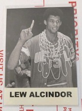 1988 JSB Lew Alcindor #15 Basketball Card Promo Rare Vintage Kareem Abdul Jabbar