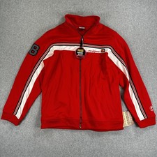 ZeroXposur Track Jacket Youth Large 14/16 Red Racing Stripe Full Zip Sports