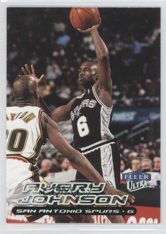 1999-00 Fleer Ultra Avery Johnson #77 0a0