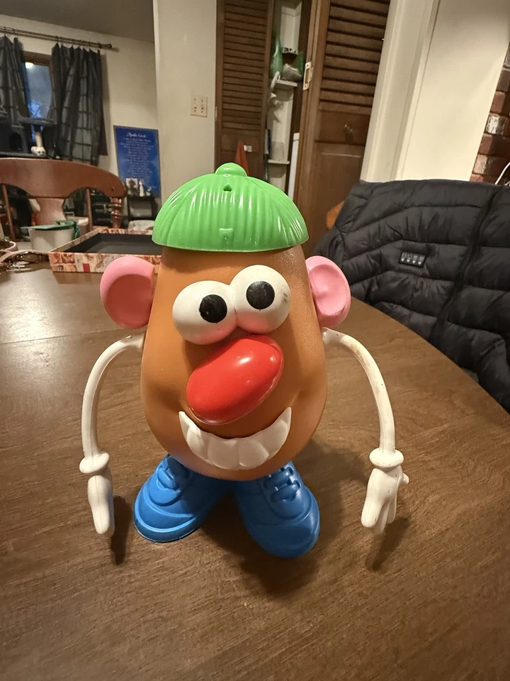 Playskool Hasbro 1985 Vintage Mr. Cabeza de patata señora cabeza de patata con niño y piezas! Foto 4 de 4