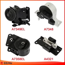 4pc Set Engine Motor Mount Fits 2003 2004 2005 2006 2007 Nissan Murano 3.5L 2WD