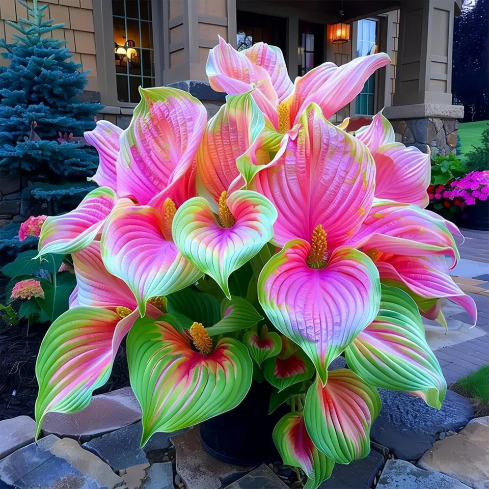 200pcs Mixed Hosta Seeds for Planting Colorful Hosta Plant Seeds Perennial - Image 2 of 4