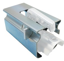 Stahl Diebstahlsicherung für Anhänger mit Diskusschloss Kupplungsschloss Riegel