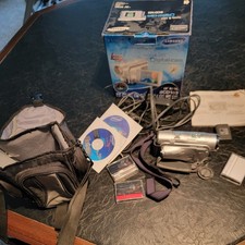 SAMSUNG DIGITAL-CAM SC D103 2 CASSETTS,DIRECTIONS,CORDS,CASE,BOX,WORKS TCG