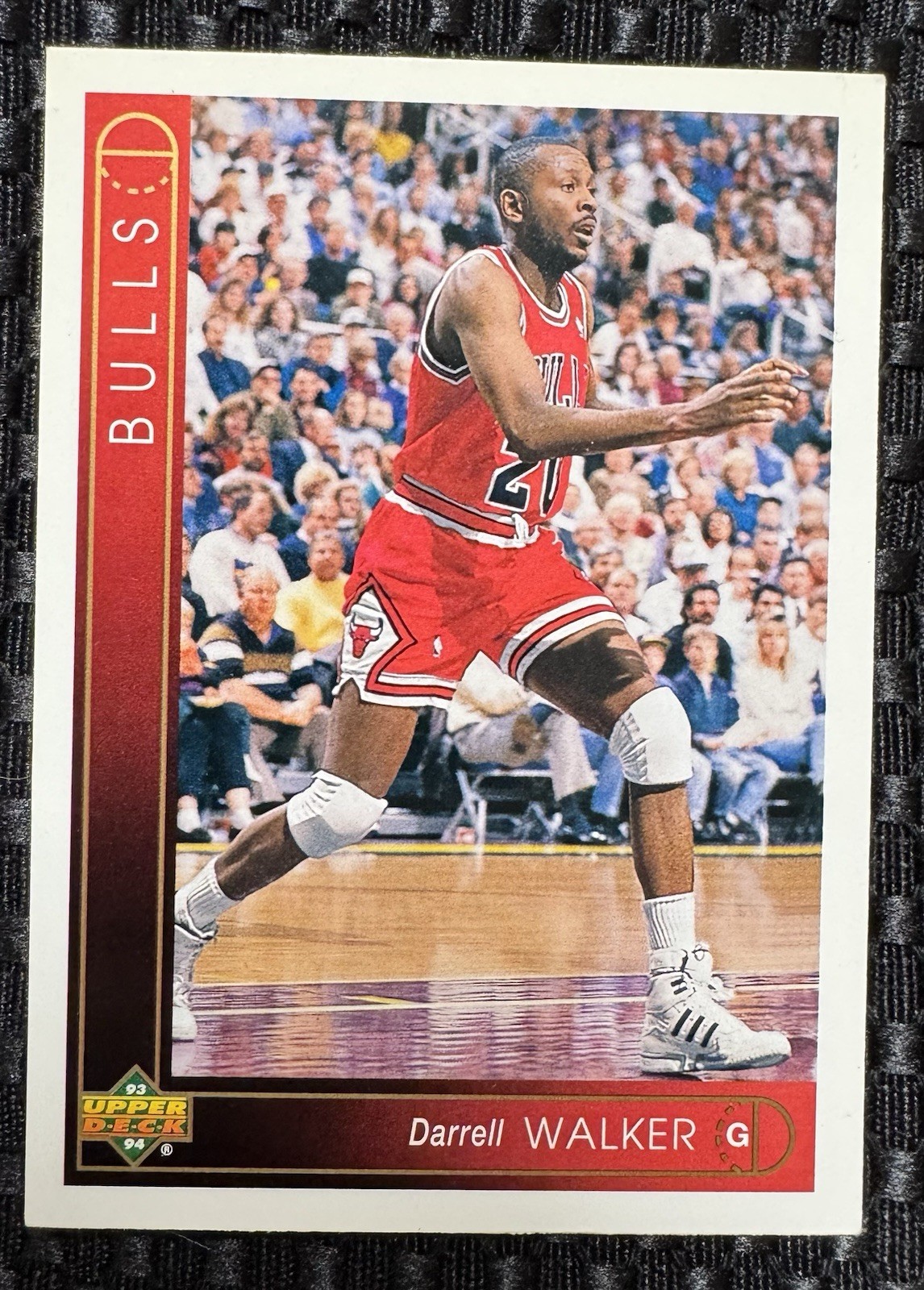 Darrell Walker 1993-94 Upper Deck #141 Chicago Bulls Basketball Card