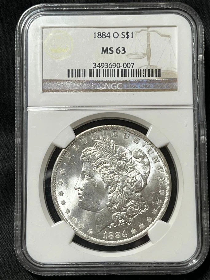 MS 63 Graded 1884 Year Morgan US Dollars (1878-1921) for sale | eBay