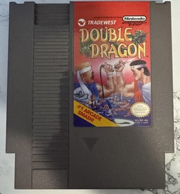 Double Dragon Nintendo NES Video Game Cartridge Tested Working