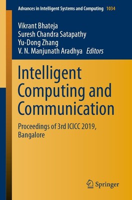 Intelligent Computing and Communication | Vikrant Bhateja (u. a.) | Taschenbuch