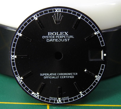 Rolex Made Black Stick Dial for Datejust 31MM 68270 68274