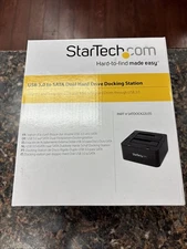 Startech Dock Station For 2.5/3.5in SATA Hard Drives USB SATDOCK22U3S - New