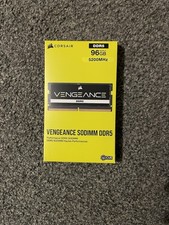 Corsair Vengeance 2x48GB (96GB) DDR5 SODIMM 5200MHz RAM Memory