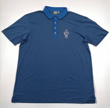 Ping Sensorcool Polo Shirt Mens XL Blue Striped Golf Solheim Cup 2019