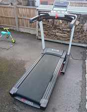 Reebok Jet100 Electric Treadmill Safety Key Foldaway Black White Red