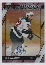 2023-24 O-Pee-Chee Platinum Rookie Auto Sunset Nick Swaney #R-NS Auto 03mw