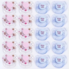 50pc Magnetic Pacifier Cute Pacifiers for Reborn Baby Dolls Kits DIY Accessories