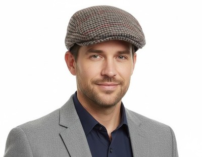 Herren Flatcap Efeu Zeitungsjunge Gatsby Autofahrer Mütze Atmungsaktiv Freizeit Duckbill