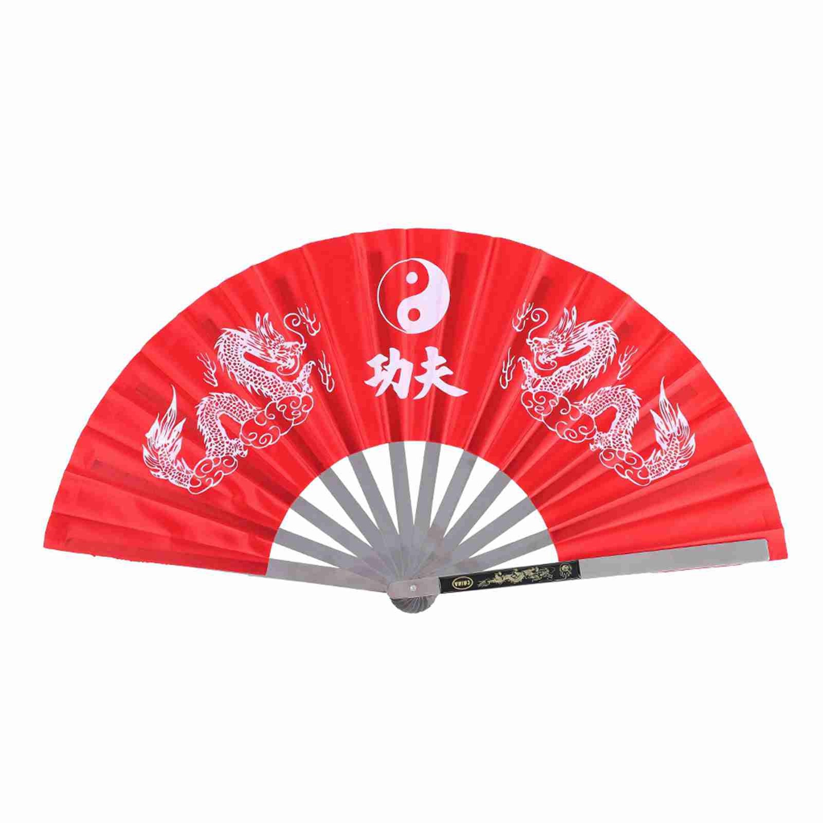 Stainless Steel Tai Chi Fan Elegant Durable Training Performance