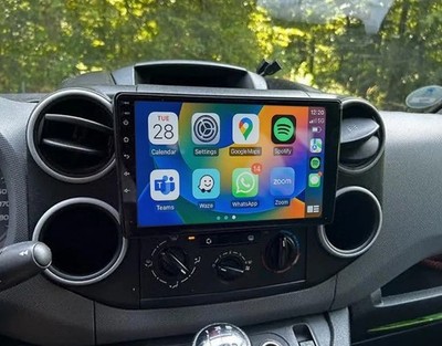 4+64GB CarPlay Autoradio Android 15 Für Citroen Berlingo Peugeot Partner 2008-17
