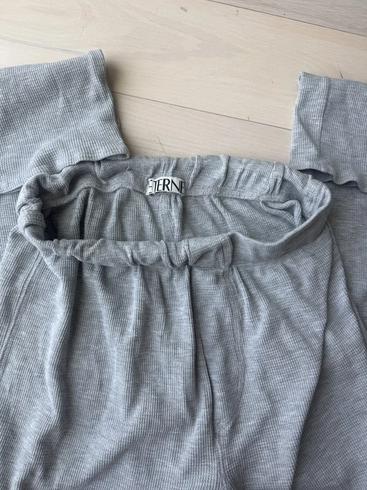 ETERNE Thermal Lounge Pants in Grey - retail $225 - Image 4 of 4