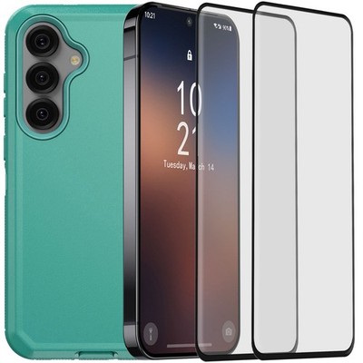 For Samsung Galaxy S25 FE Shockproof Hard Case Rugged Cover Screen Protector