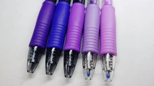 Pilot G-2 G2 Purple Pen Assortment • 0.7mm Fine • New, No Packaging