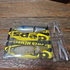 deps Sweet Killer Big Bait Set Silver Brown with Hooks Used