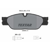 Textar BremsbeläGe Vorne FüR Jaguar S-Type XJ Daimler Super Eight