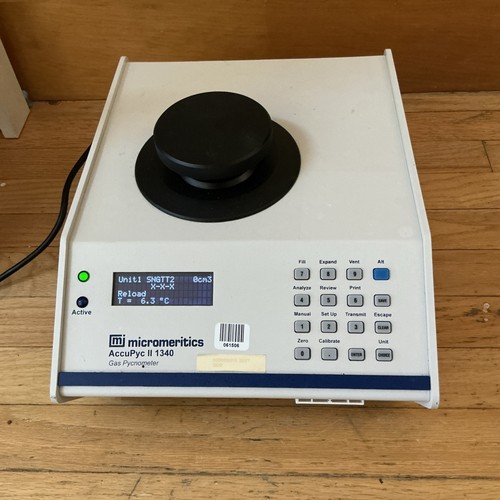 Micromeritics AccuPyc II 1340 Gas Pycnometer EXCELLENT WORKING!