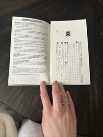 Sega Saturn Manual Only Command & Conquer W/Reg Card 