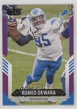 2021 Score Purple Romeo Okwara #137 uu6