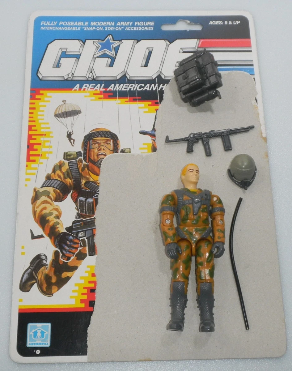 Figurine GI Joe Vigilor Hasbro 1990 + Carte - Collection Vintage