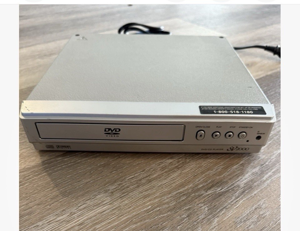 Funai SV2000 WV205 DVD CD Player New Factory Sealed