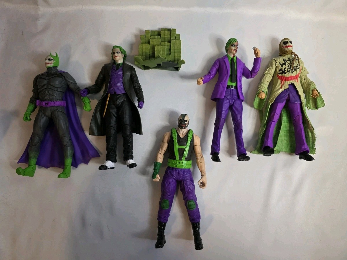 dcマルチバース ジョーカー　ベイン　セット McFarlane Toys DC Multiverse The Dark Knight Jokerized Set BAF