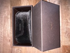 Tom Ford Large Eyeglass/Sunglasses Case Box Only With Polishing Cloth Card