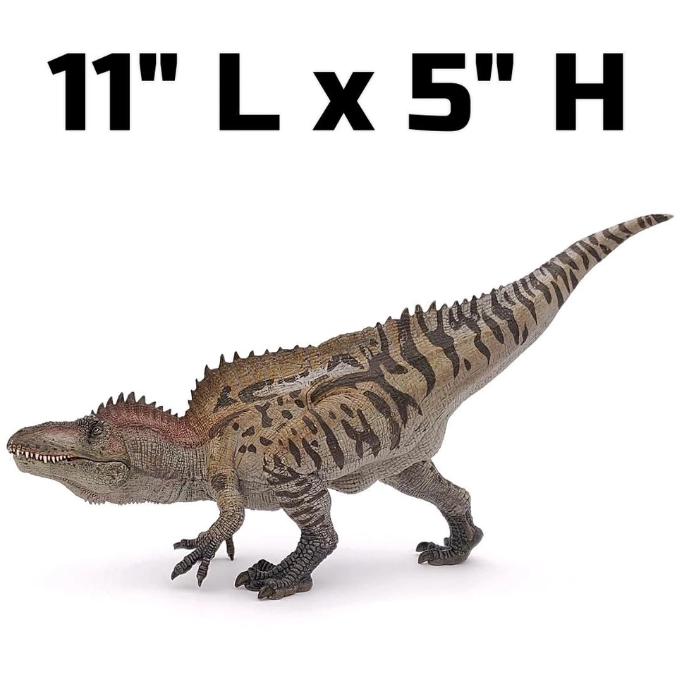 Фигурка динозавра акрокантозавра - расписанная вручную и коллекционная игрушка - Papo 55062 - Изображение 3 из 4