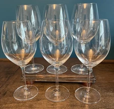 Set of 6 Schott Zwiesel Classico Bordeaux ~ Red Wine Glasses Tritan Crystal MINT