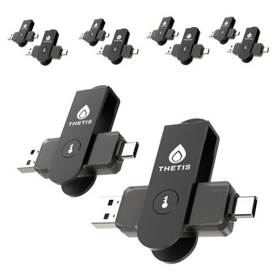Thetis Pro For Business - 10 Pack FIDO2 Security Key L1 MFA & NFC Passkey Access