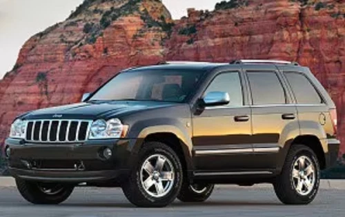 2x ROOF RACKS / Cross bars For JEEP GRAND CHEROKEE 1999-2010 Fits raised rails - Picture 5 of 6