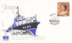 Queen Mother Royal Visit GB Jersey FDC 1975 (103972)