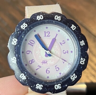 Flik Flak Misty Skies Watch