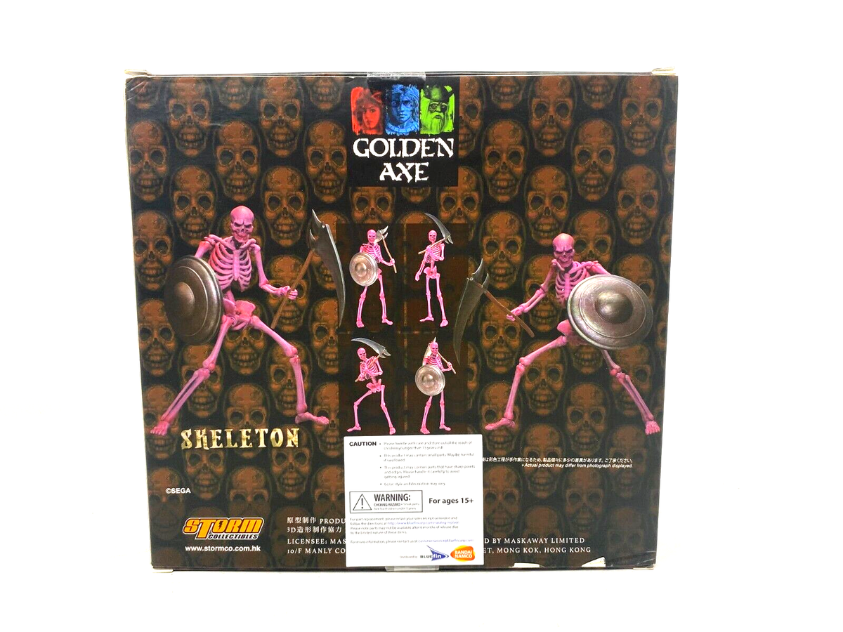 Storm Collectibles Golden Axe NYCC Pink Skeleton 2-Pack Action