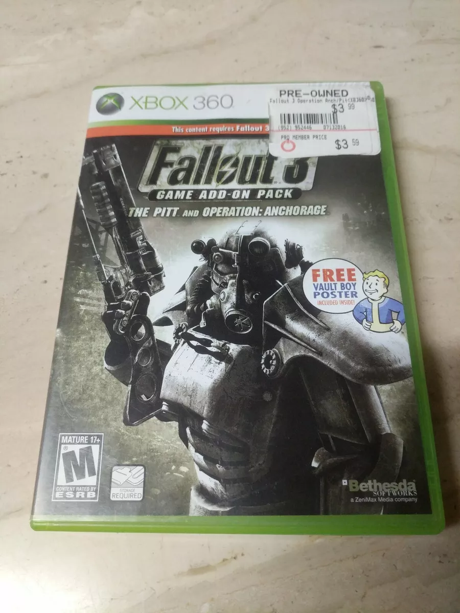 Fallout 3 Game Add-On Pack: The Pitt and Operation Anchorage - Xbox 360