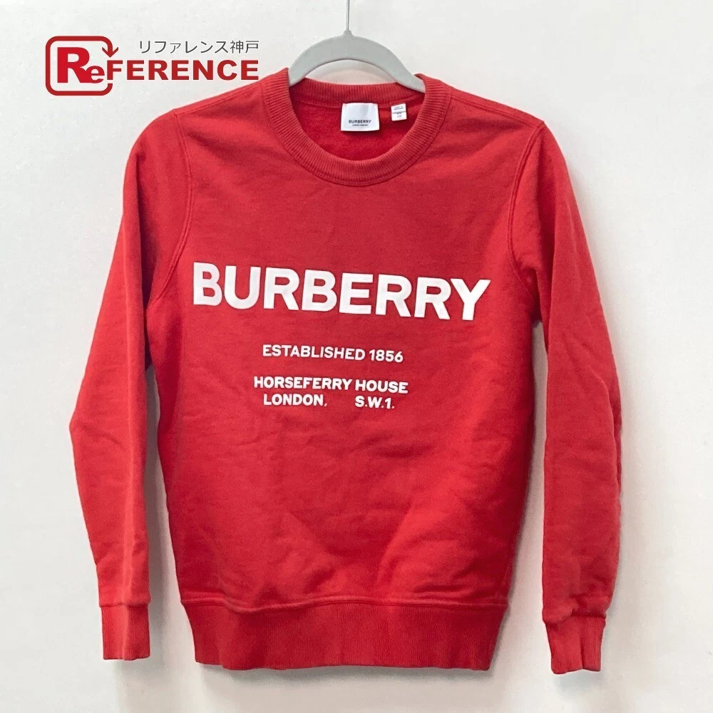 BURBERRY 8011539 apparel logo sweatshirt tops long sleeves sweat
