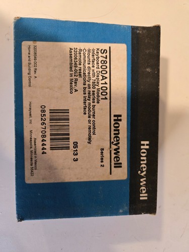 Honeywell S7800A1001 Keyboard Display Module 32006349-002 Rev. A Burner Control - Picture 2 of 2