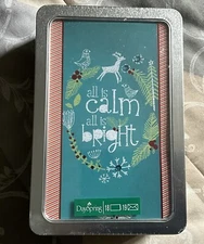 DaySpring Christmas Cards In Decorative Tin - Brand New!