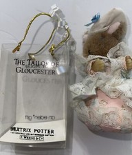 The Tailor Of Gloucester Lady Mouse Plush Beatrix Potter, F. Warne Co Eden