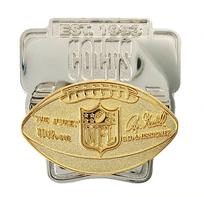 Indianapolis Colts Year Established NFL Commissioner's Golden Football Pin