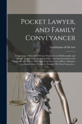 Gentleman of the bar - Pocket Lawyer and Family Conveyancer   Compris - S555z